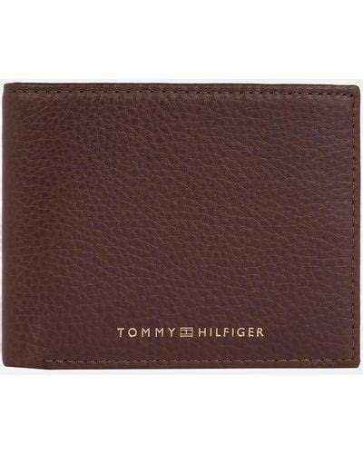 Brown Tommy Hilfiger Wallets And Cardholders For Men Lyst