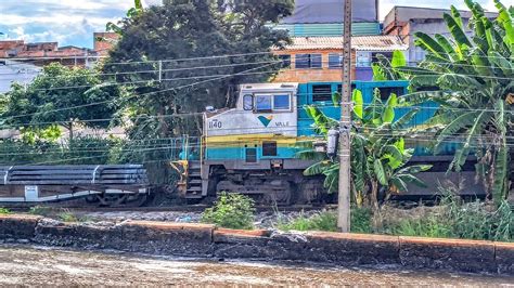 Trem De Tarugo Sendo Tracionado Por Dash Da Vli E Vale