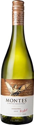 Montes Limited Selection Unoaked Chardonnay Mesa De Cata La Cav