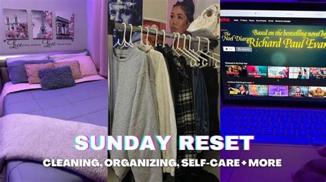 Sunday Reset Routine Cleaning Organizing Laundry More Youtube