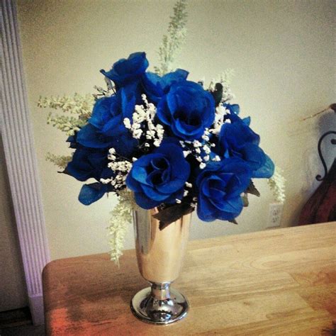 Wedding Centerpieces Royal Blue