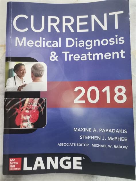 Medical Book Current Medical Diagnosis And Treatment 2018 57th Edition Hobbies And Toys Books