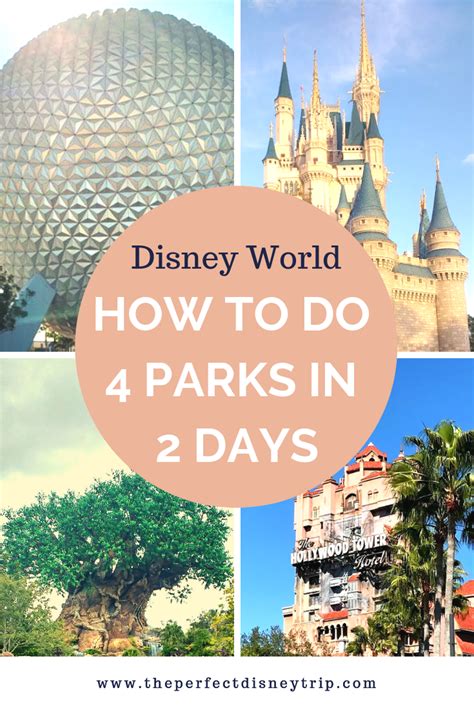 How To Plan 4 Parks In 2 Days With Park Hopper Tickets The Perfect