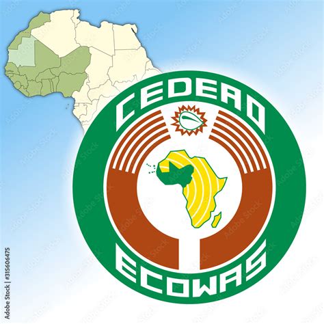 Economic Community Of West African States Ecowas Logo Coat Of Arms