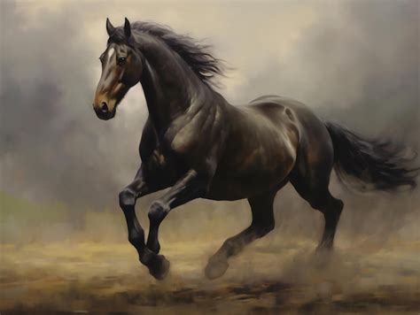 Premium AI Image | Taming Titans Unveiling the Art of Horse Whispering