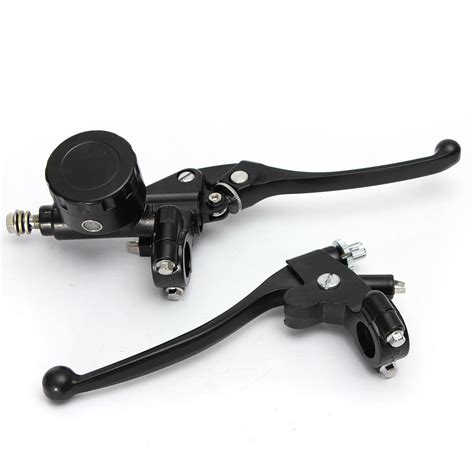 PAIR 7 8 MOTORCYCLE BIKE HYDRAULIC BRAKE MASTER CYLINDER RESERVOIR