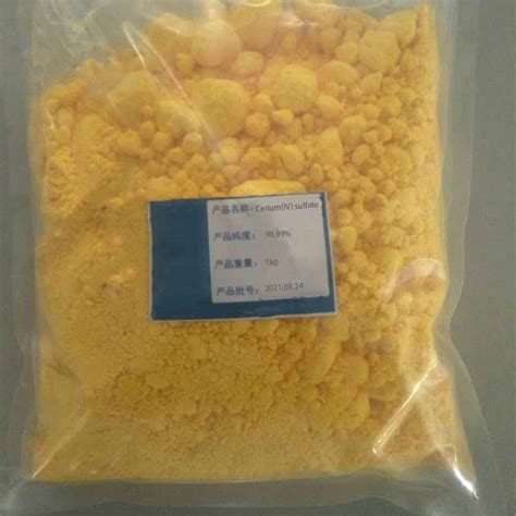 Cerium IV Sulfate Tetrahydrate CAS NO 13590 82 4