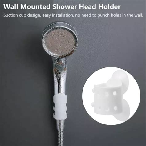 T Te De Douche Support De Douche Tag Re Murale Accessoires De Salle De