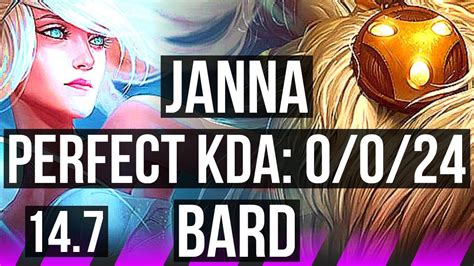 Janna Draven Vs Bard Smolder Sup Winrate Euw