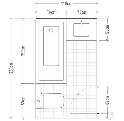 A Bathroom Floor Plan With Measurements For The Bathtub And Shower Area