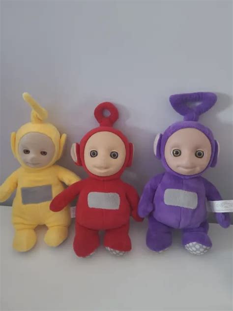 Teletubbies Official Talking Soft Toys Tinky Winky No Tags