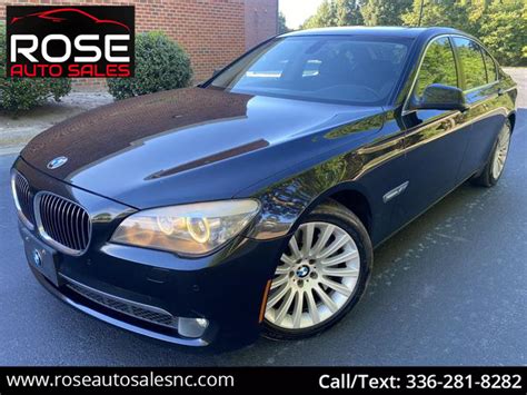 Used Bmw 7 Series 2012 For Sale In Greensboro Nc Rose Auto Sales