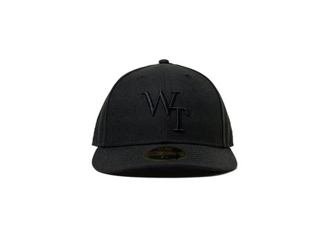 Wtaps 59Fifty Low Profile Cap Poly Twill Newera League Black の