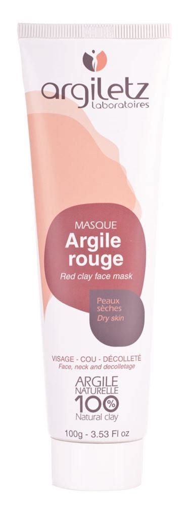 Argiletz Masque Argile Rouge Tb Ml Commander En Ligne