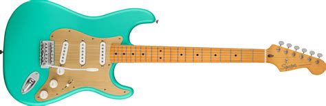 Squier 40th Anniversary Stratocaster Vintage Edition Satin Seafoam