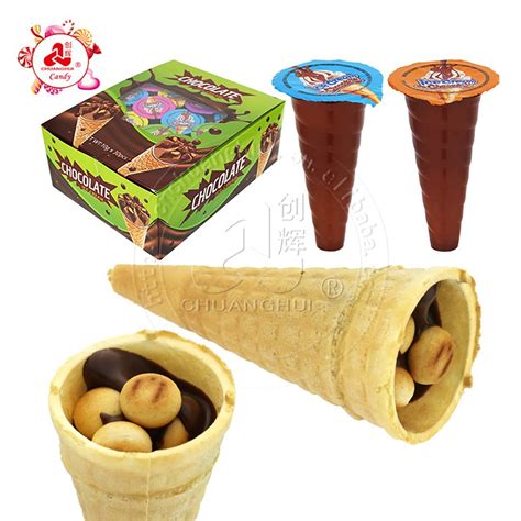 Boxed Ice Cream Cone Choco Cookie Chocolate Biscuit Ball China