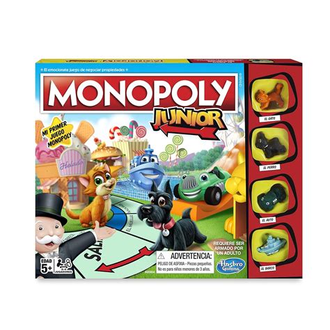 Hasbro Gaming Monopoly Junior Versi N Espa Ola A Amazon Es