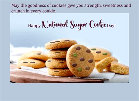 Sweetness And Crunch In Every Cookie Free National Sugar Cookie Day