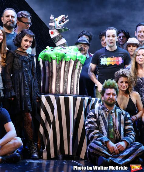 Photos Beetlejuice Celebrates Performances On Broadway