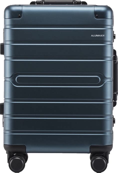 Alumaxx Koffer GRAVITY Aluminium 4 Draaibare Wielen Blauw JU