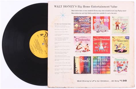 Vintage 1963 Walt Disney S Snow White And The Seven Dwarfs Vinyl Record Pristine Auction