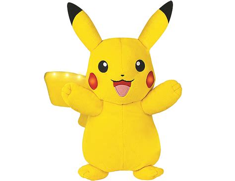 Jazwares Pok Mon Funktionpl Sch Pikachu Cm Lizenzfiguren Pl Sch