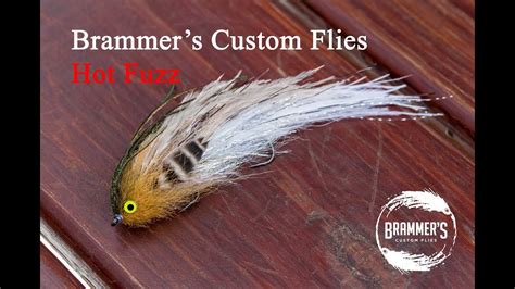 Fly Tying Brammer S Hot Fuzz Articulated Streamer Youtube