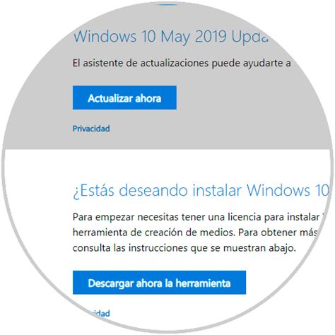 Actualizar A Windows 10 May 2019 Update Con Asistente Solvetic