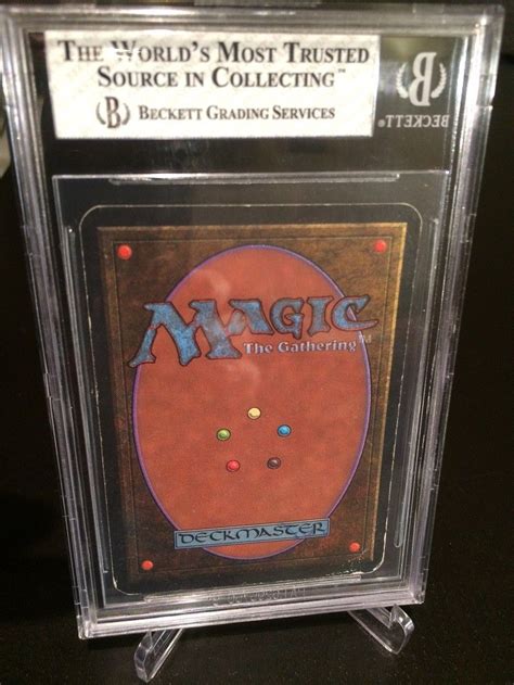 Alpha Lightning Bolt Graded Magic The Gathering Mtg Singles Cards