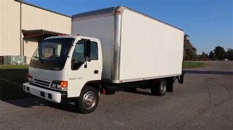 2005 Isuzu Nqr 19 Box Truck For Sale~power Lift Gate~low Miles~ready 2 Work Youtube