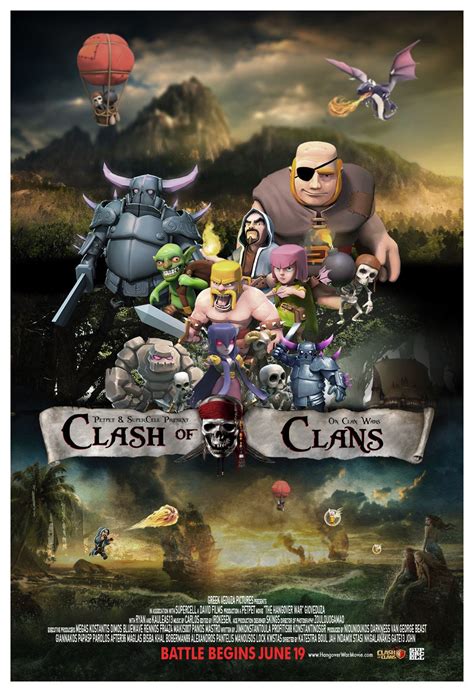 Clash Of Clan Fait Son Cinéma Clsh Of Clans Clash Of Clans Clash Of