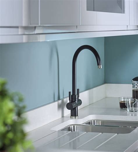 Abode Prostream 3 In 1 Swan Spout Monobloc Kitchen Sink Mixer Tap