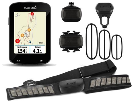 Garmin Edge Bundle Radcomputer Set Mit Herzfrequenz Brustgurt