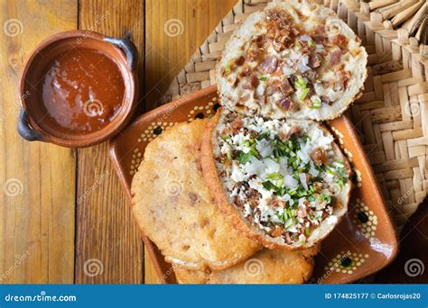 Mexican Food Corn Gorditas Stock Image Image Of Green Food 174825177