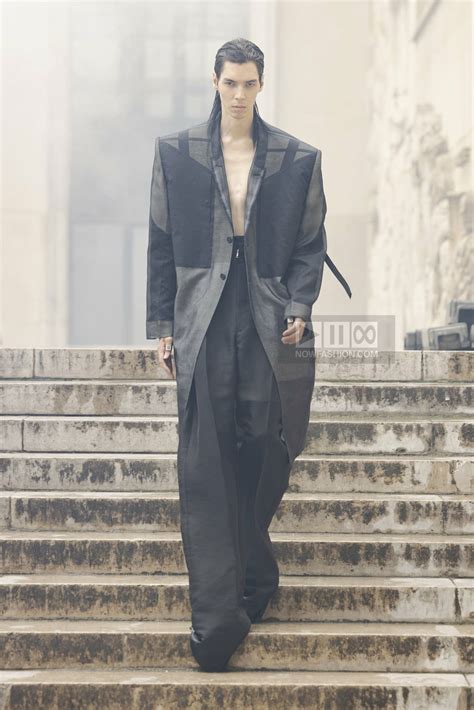 Rick Owens Fashion Show Runway Menswear Spring Summer 2024 Paris