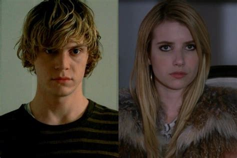 'AHS: Apocalypse': Evan Peters Returns as Tate, Emma Roberts Rises From ...