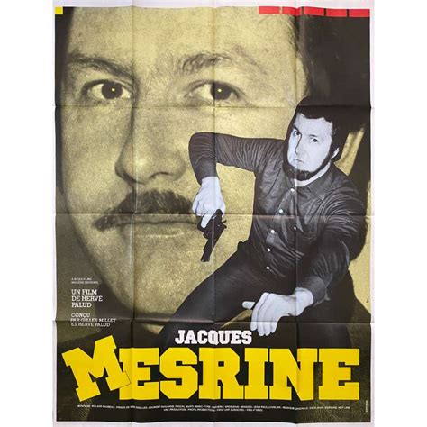 Affiche De Film Française De Mesrine 120x160 Cm