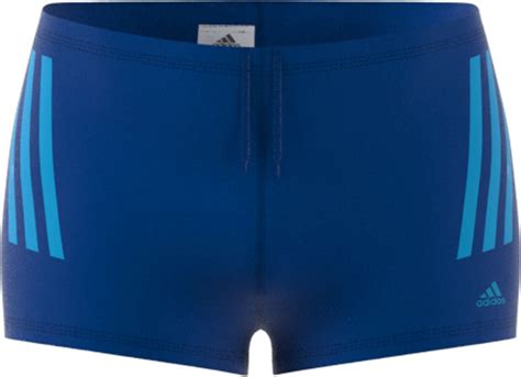 Adidas Pro 3 Stripes Zwembroek Boxer Blauw Lichtblauw Heren Koop Je Bij