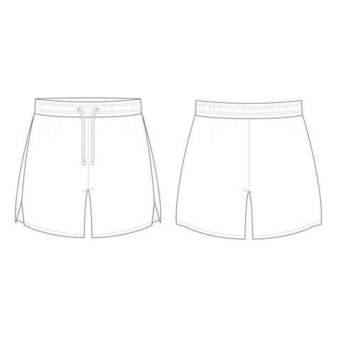 Premium Vector Men Sport Shorts Vectors