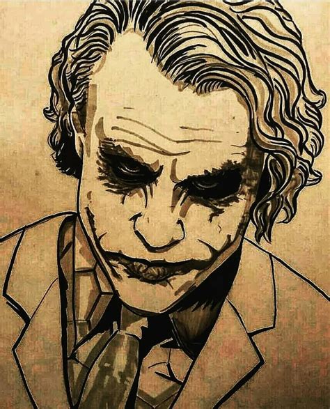 How To Draw Heath Ledger As Joker Stuffjourney Giggmohrbrothers