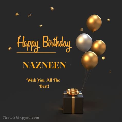 Hd Happy Birthday Nazneen Cake Images And Shayari