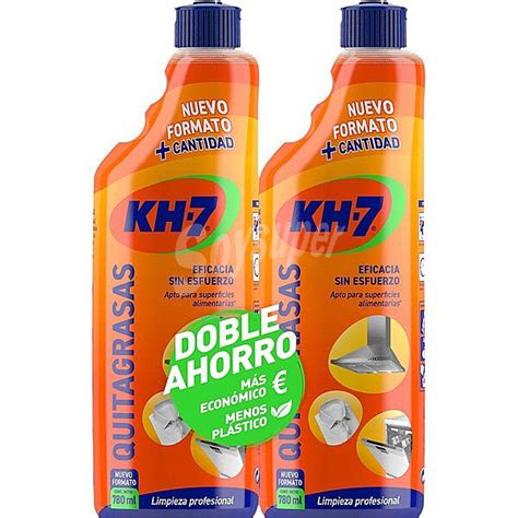 KH 7 Quitagrasas líquido Original recambio 780 ml Pack 2