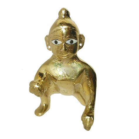 Buy Brass Laddu Gopal Thakur Ji Idol X X Cm Singhasan Free