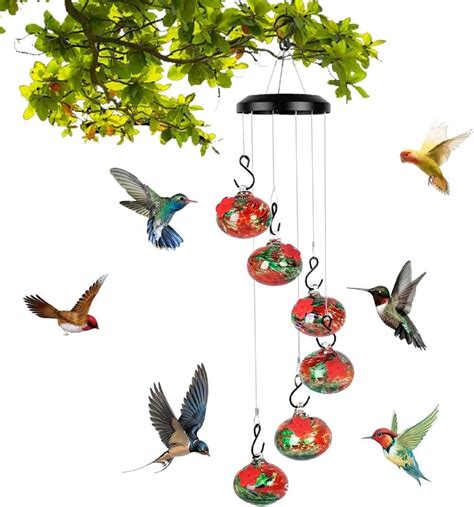 Amazon Charming Wind Chimes Hummingbird Feeders Wind Chime