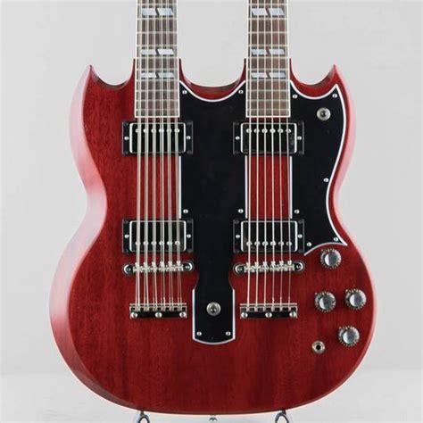 Gibson Custom Shop Eds Double Neck Cherry Red Vos