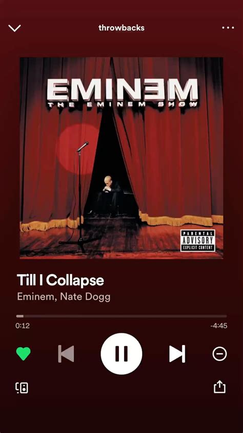 Till I Collapse Eminem Album Cover