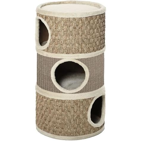 Arbre Chat Cylindrique Tour Griffer Pour Chat Arbre Chat Tour