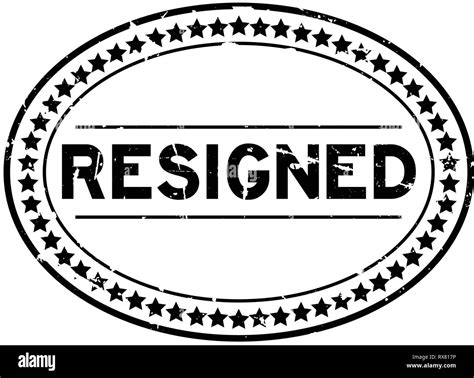 Resignation Letter Black And White Stock Photos Images Alamy