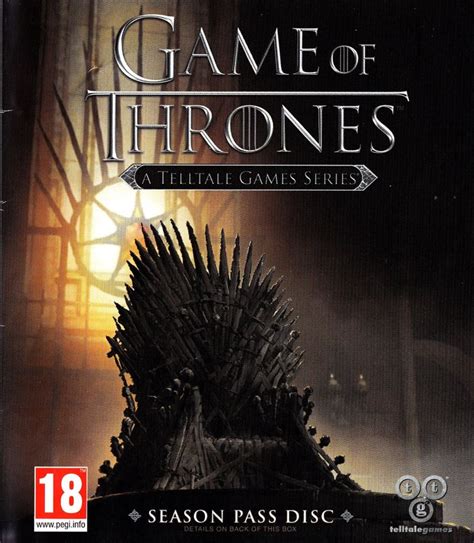 Game Of Thrones 2015 Xbox One Box Cover Art MobyGames