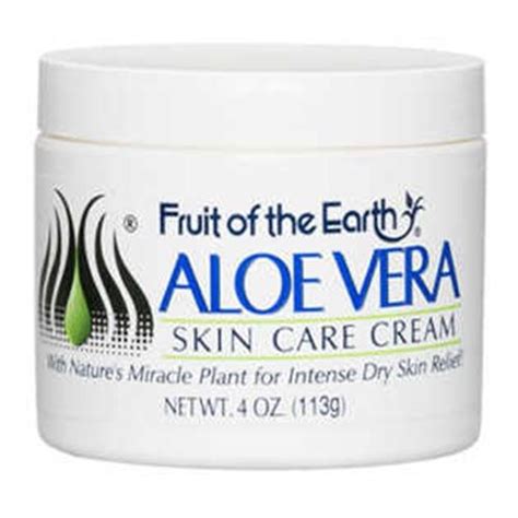 Fruit Of The Earth Aloe Vera Skin Care Cream At HealthyKin